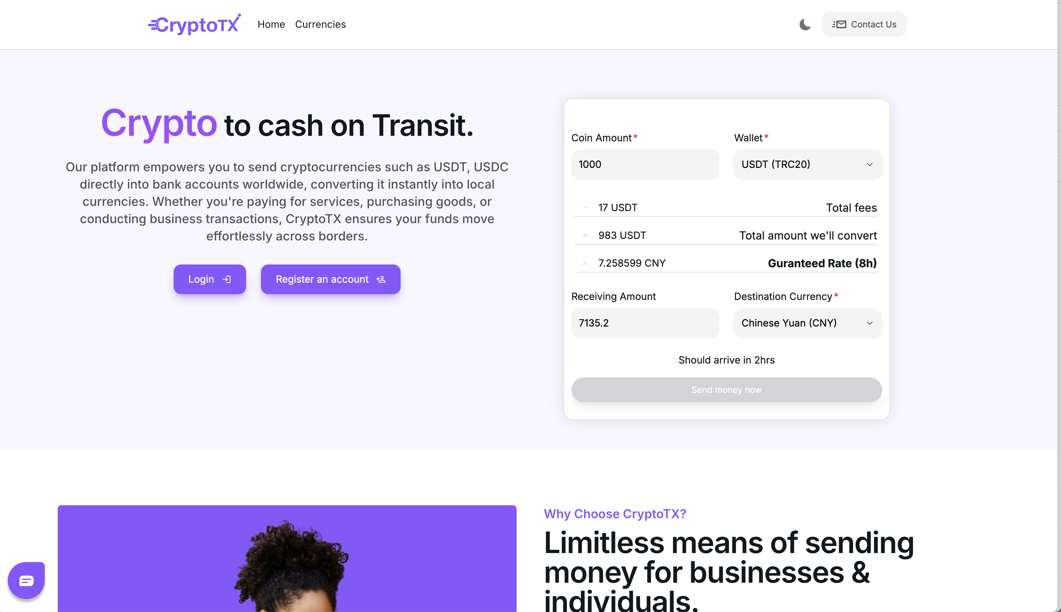 CryptoTX